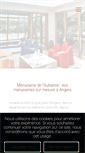 Mobile Screenshot of menuiserie-aubance.com